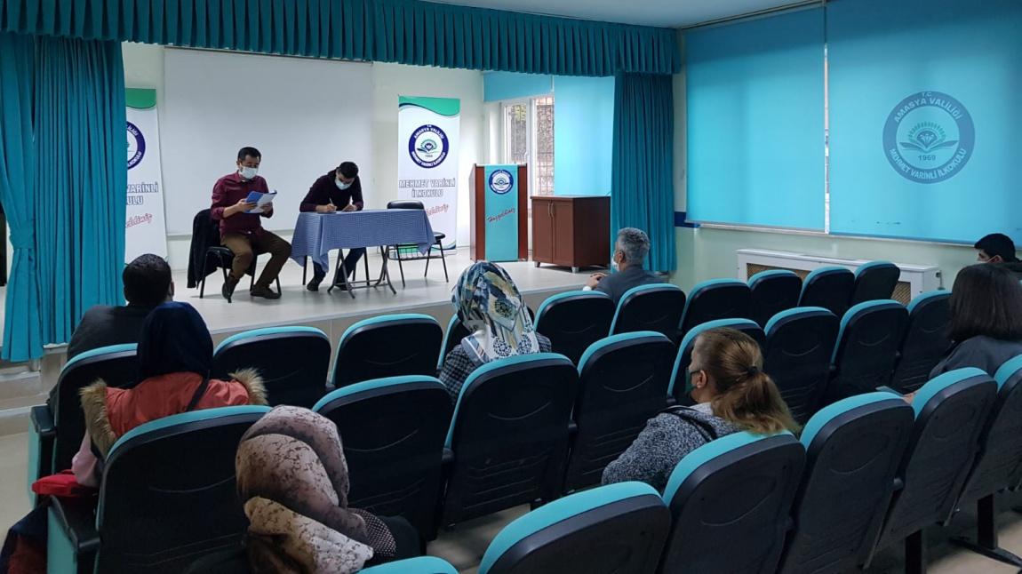 Mehmet Varinli İlkokulu Okul Aile Birliği Genel Kurulu Toplantısı yapıldı.